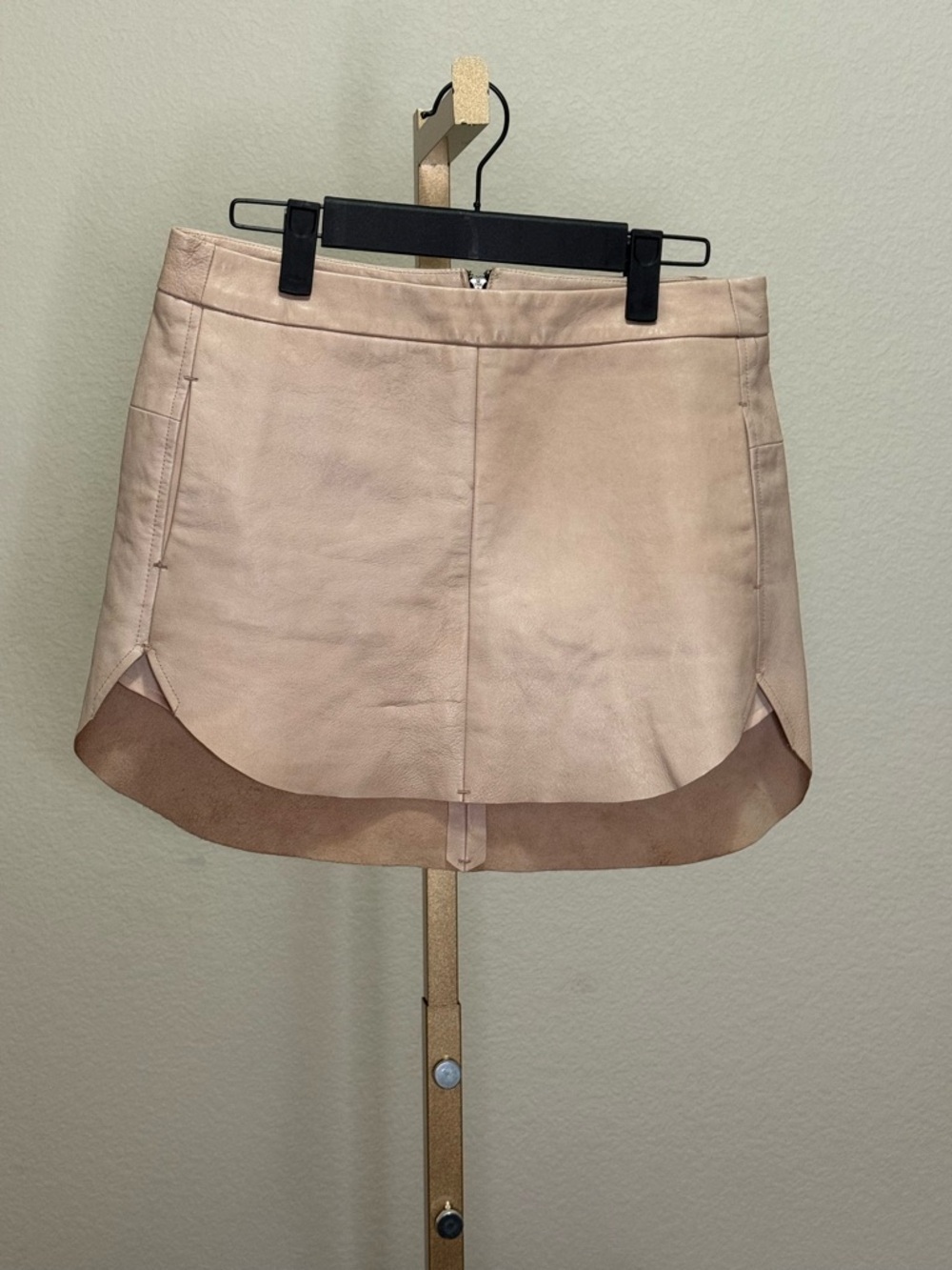 Mason Lamb Skin Skirt